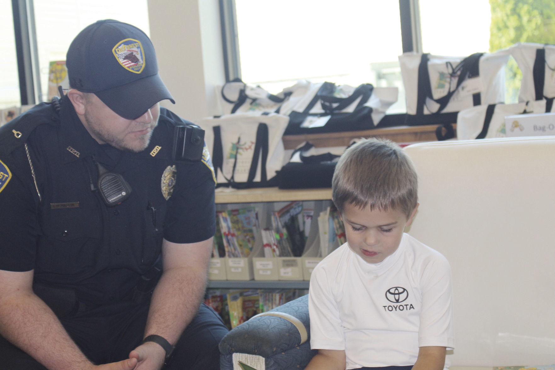 Read with a cop